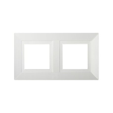 4400854 | Рамка из металла, "Avanti", белая, 4 модуля