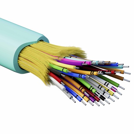 RNDT3C32AQ01 | Кабель волоконно-оптический, распределительный, арамидные упрочняющие нити, для внутренней прокладки, нг(А)-HF, 32 ОВ, категория OM3 (G.651.1) плотный буфер, 0,4 кН, барабан 2000 м