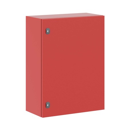 R5ST0863-RAL3000 | Корпус сварной навесной серии ST с М/П размер 800*600*300мм (В*Ш*Г), RAL3000