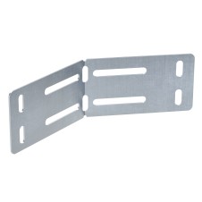 Соединитель горизонтальный угловой, Н80, алюминий