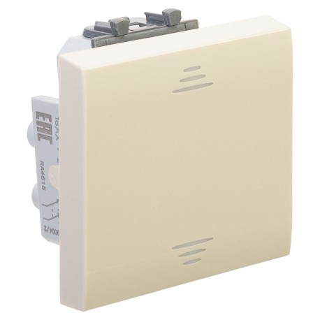 4405122 | Инвертор одноклавишный модульный, "Avanti", "Ванильная дымка", 2 модуля-1