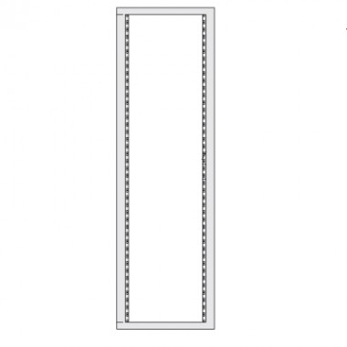R5CRK1660 | Задняя рама 33U для 19'' оборудования в шкафы CQE 1600 x 600мм
