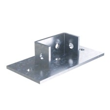 Крепление к потолку для двойного С-образного профиля 41х41, нержавеющая сталь