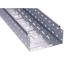 Лоток перфорированный 300х100, L=2000, 0.8мм