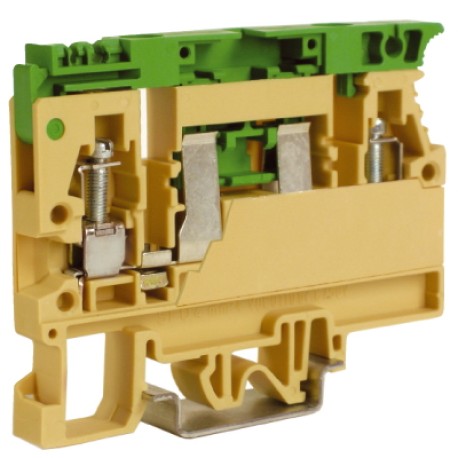 ZSF848 | Держатель предохранителя. 4 кв. мм. Предустановлен диодный индикатор. 48В (AC-DC). Тип SFO.4/C48. Бежевый.