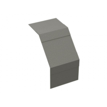 Крышка на угол вертикальный внешний 90°, осн.600, стеклопластик