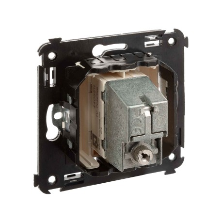 4405513 | Розетка TV проходная в стену, Avanti, Ванильная дымка-3