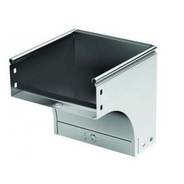 37474INOX | Угол CDV 90 вертикальный внеш. осн.200 H100, нержавеющее