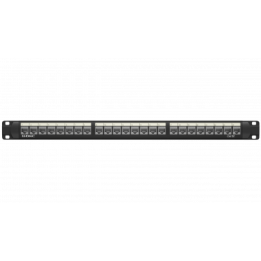 RN5PPF24 | Патч-панель 19",1U,CAT5E, 24 модуля RJ45, экранированная
