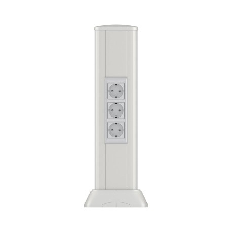 19551 | Алюминиевая колонна 0,5 м, цвет светло-серебристый металлик