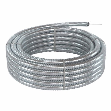 667R1518P | Металлорукав из оцинкованной стали с протяжкой DN 15мм, Dвн 15,5 мм, Dнар 18,5 мм, IP40, 50м-2