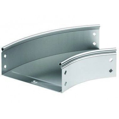 36086INOX | Угол CPO 45 горизонтальный 45° 400х80, нержавеющее