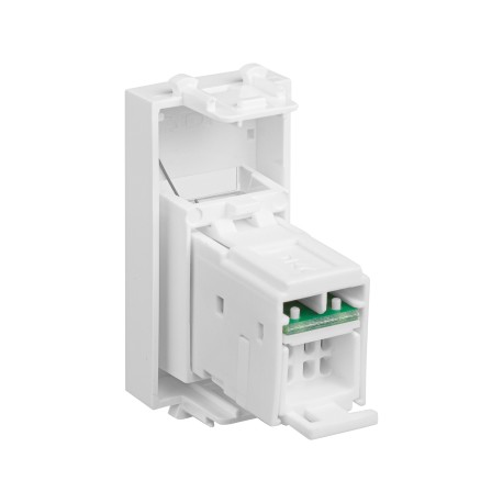 4400291 | Компьютерная розетка RJ-45 модульная, кат.6, "Avanti", "Белое облако", 1 модуль-3