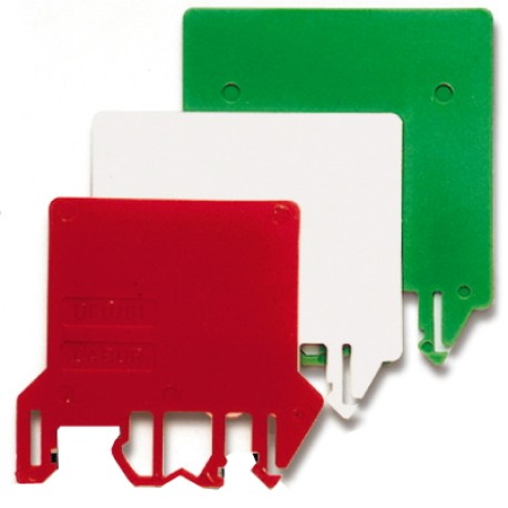 ZDU05R | DFU/5/ROSSO, цветной разделитель/изолятор