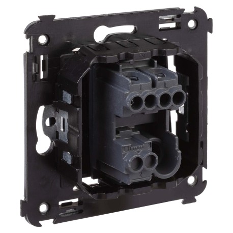 4402103 | Выключатель одноклавишный в стену, "Avanti", "Черный квадрат"-3