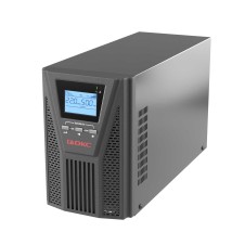 Онлайн ИБП ДКС серии Small Tower, 1000 ВА/900 Вт, клеммы, EPO, USB, RS-232, RJ45, 3 x 7 Ач