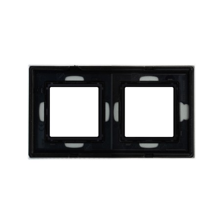 4404824 | Рамка из натурального стекла, "Avanti", светло-серая, 4 модуля-2