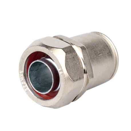 6117-2527 | Муфта металлорукав DN 26-жесткая труба д.25мм, IP66/IP67, никелированная латунь