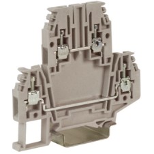 DBC.2GR, проходной зажим серый 2 уровня 2,5 кв.мм