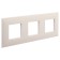 4405906 | Рамка ARTLEBEDEV, "Avanti", "Ванильная дымка", 6 модулей