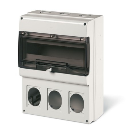 DIS6724316 | Корпус на 16 модулей и 3 поста с основанием 70х87 мм. Тип M400