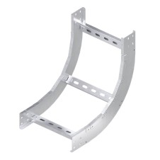 Угол лестничный вертикальный внутренний 90° 100х200, R600, горячеоцинкованный