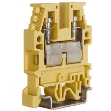 CBD.6, проходной зажим бежевый 6 кв.мм