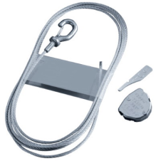 Трос стальной с усиленными держателями ⌀2.0мм, L=2000мм