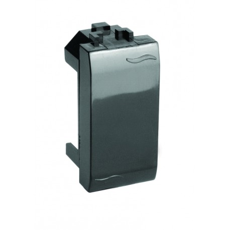 77616N | Заглушка, черная, 1мод.