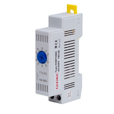 R5MTHNO | Термостат модульный с регулируемым диапазоном температуры -10&+80°C, NO-контакт-2