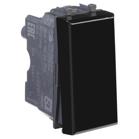 4402151 | Кнопка модульная, "Avanti", "Черный квадрат", 1 модуль-1