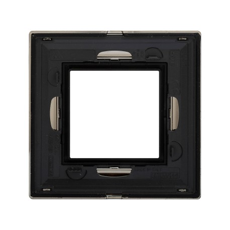 4409852 | Рамка из металла, "Avanti",  никелированная, 2 модуля-2