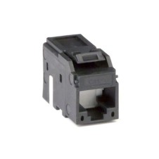 Модуль Keystone RJ45 CAT5E не экранированный, черный