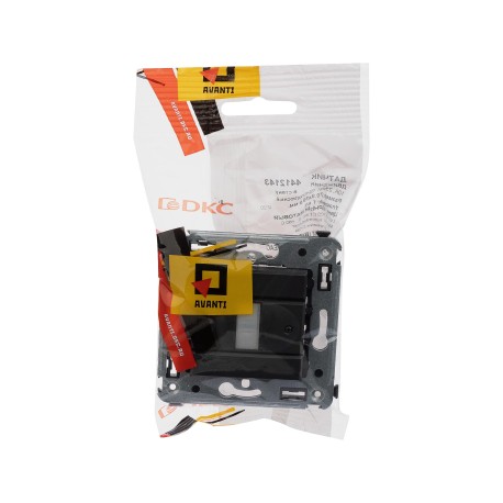 4412143 | Датчик движения в стену, Avanti, Черный матовый-4