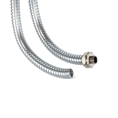 667R4044 | Металлорукав из оцинкованной стали DN 40мм, Dвн 40,0 мм, Dнар 44,5 мм, IP40, 25м-1