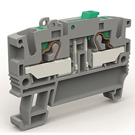 ZEFS400BL | Клемма с размыкателем на 4 кв.мм синяя