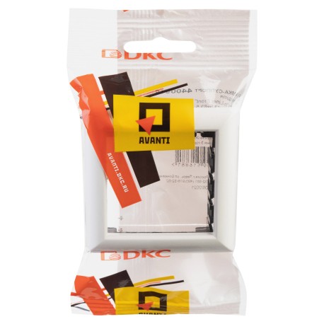 4400912 | Рамка-суппорт "Avanti" для "In-liner Front", белый, 2 модуля-4