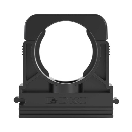 PASW23N | Держатель с крышкой DN 23 мм, полиамид, цвет чёрный