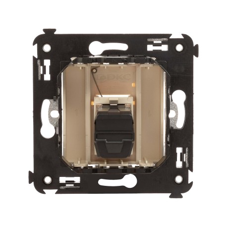 4405303 | USB 3.0 розетка одинарная в стену, тип А-А, Avanti, Ванильная дымка-2