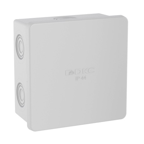 53700R | Коробка ответвит. с кабельными вводами, IP44, 80х80х40мм (розница)