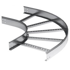 Угол горизонтальный 90°, 80х300, R300, 1.2мм, цинк-ламельное