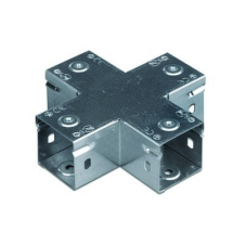 Ответвитель глухой Х-образный горизонтальный 50х50, 0.8мм, цинк-ламельное