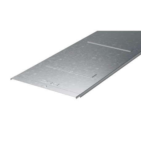 FKC2600INOX | Крышка на лоток с заземлением осн.600, L=2000, 0.8мм, нержавеющая сталь