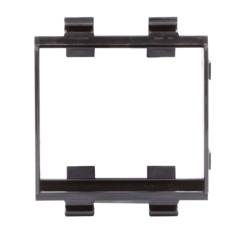 F0000AB | Каркас под 2 модуля "Viva", черный