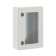 R5STEX0642 | Корпус навесной STE с М/П с прозрачной дверью ВхШхГ 600x400x200 мм