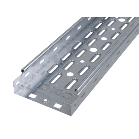 35303RAL8017 | Лоток перфорированный 150х80, L=3000, 0.8мм, RAL8017