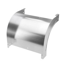 Угол вертикальный внешний 90° 100х50, 0.8мм (с метизами), нержавеющая сталь