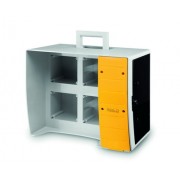 MBOX2 Корпус на 16 модулей и 4 поста с основанием 136х125 мм.