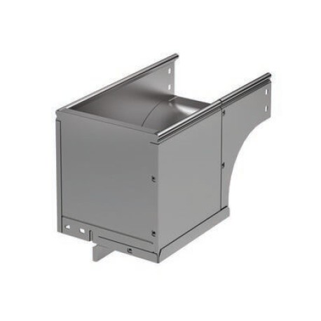 37002RAL7035 | Угол вертикальный внешний CDSD 90° 100х80, 1.0мм, RAL7035