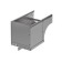 37002RAL7035 | Угол вертикальный внешний CDSD 90° 100х80, 1.0мм, RAL7035